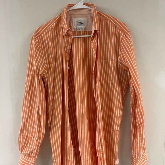 Lacoste Orange Shirt - Picture 2 of 2